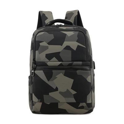 China With USB cheap fashionable tactical camouflage outdoor leisure and practical men's children's backpack waterproof school bag for sale