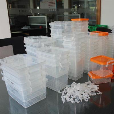 China New Design Plastic Food Container & Storage Container & Box Container Plastic Injection Mold for sale