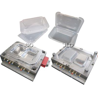 China Food Grade Plastic Fast Food Box Container Factory Customized Plastic Injection Mold for sale