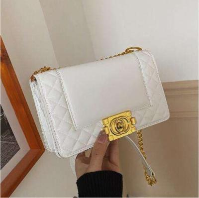 China Luxury brand cc 1:1 waterproof leather new fashion women's all-match one-shoulder cross - body bag armpit bag for sale