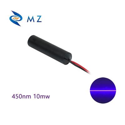 China Industrial Laser Equipment APC Led 450nm 10mw 110 Degree Blue Line Laser Diode Module for sale