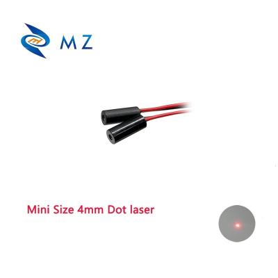 China High Quality Red Laser Module Indicator Mini Size 4mm 650nm 5mw Hotels Industrial Grade RPA Driving Dot Laser Module For Aiming for sale