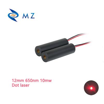 China High Quality Hotels 12mm 650nm 10mw Red Laser Pointers Industrial RPA Module Led Red Dot Laser Aiming For Long Distance for sale