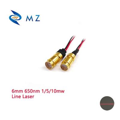 China Red Line Mini Size 6mm 650nm 1mw 5mw 10mw Low Power Laser Module Drive Circuit Hotels APC Control for sale