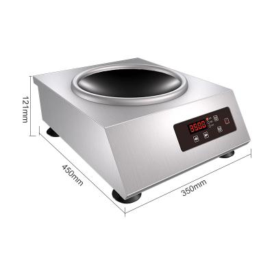 China Commercial Car 4 Digit Hotel Induction Cooker 220V 3500W for sale