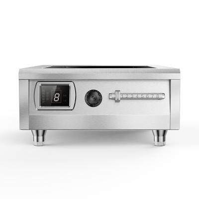 China Hotel 8kw Timer Setting Restaurant Kitchen Free Standing Commercial Induction Cooker for sale