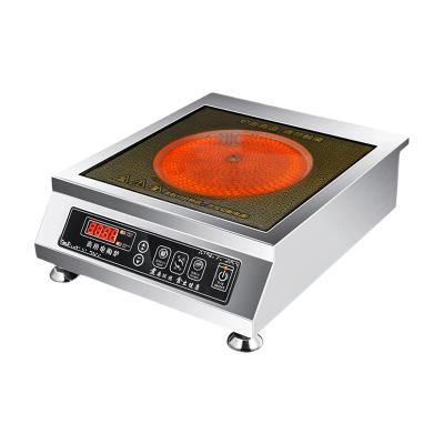 China Latest Hotel Commercial Ceramic Cooktop Ceramic Flat Top 3500W For School Canteen for sale