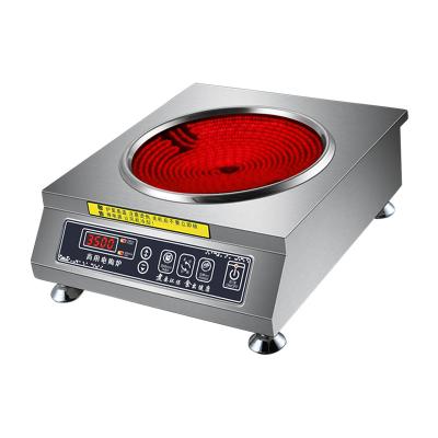 China Commercial Hotel Stainless Steel 3.5kW Infrared Cooker With Multifunction For All Pots for sale