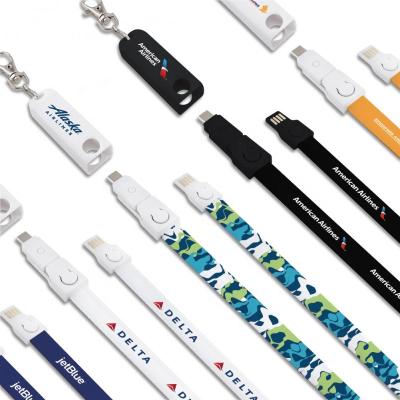 China COMPUTER lanyard usb c cable usb cable 3in1 usb cable Tyep C charger for sale