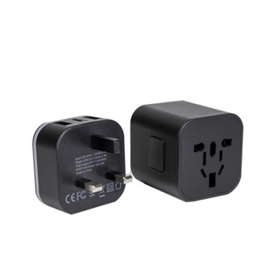 China All-in-One Residential/Multi-Purpose International Travel Adapter Plug with Lighting Logo for sale