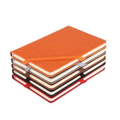 China China Office Supplies Leather Hardcover Book Cover Leather Journals Customized Logo For Company Business for sale