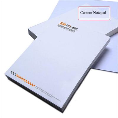 China Wholesale A4 A5 Custom Loose Leaf Company Notepad Cheap Custom Notepad School Student Notepad for sale