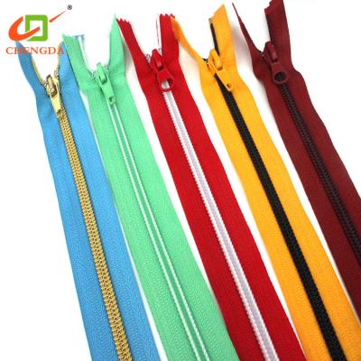 China CHENGDA 2017 Factory Price Eco-Friendly Custom End-End Jacket Zipper for sale