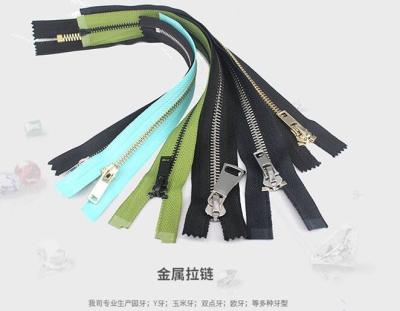 China Double Sliders Top Selling Products In Alibaba Double Slider Zipper for sale