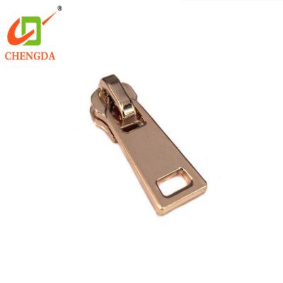 China CHENGDA Nickel Free Wholesale Zipper Puller Heads Brass Slider Eco - Friendly for sale