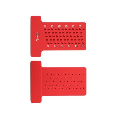 China T-Shaped Ruler Aluminum Alloy Carpenter FL T60 Woodworking Fixing Locating Tool for sale