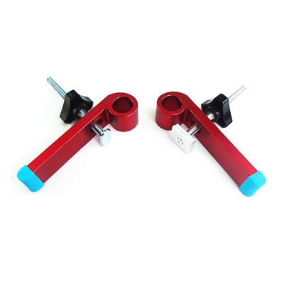 China Environmental Friendly Aluminum Alloy Wood Cut Chute Track Limiter Woodworking Fixing T-Type Fixture for sale