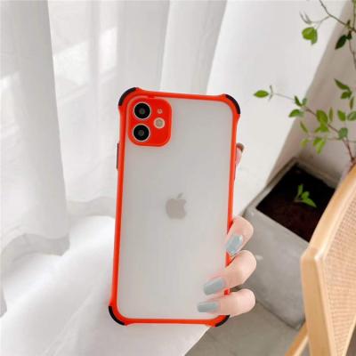 China Hot sale 6.7inch camera protector shockproof skin feeling matte tpu phone case cover for iPhone 13 pro max camera protector case for sale