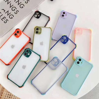 China 2021 New Arrival Factory Price Drop Case Cheap Good Quality Translucent Soft Bumper Pad Shockproof For iPhone 13 mini TPU case for sale