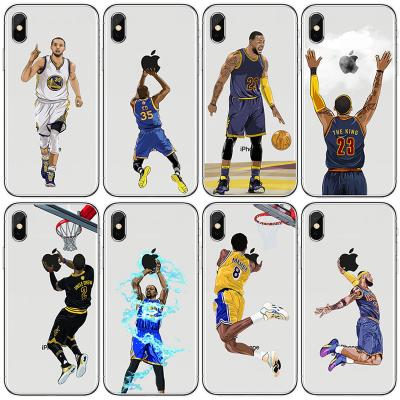 China TPU 5.4inch 6.1inch 6.7inch Soft TPU Printed Phone Case For iPhone 12 NBA Players Mobile Case; For iPhone 12 Jordan Kobe Case for sale