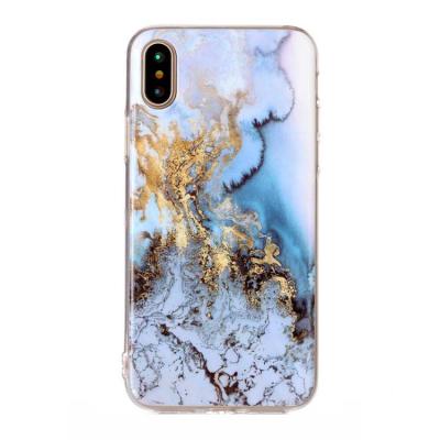 China Good Quality Printing Soft TPU IMD Custom Cover Mobile Skin For iPhone XS Marble Case for sale