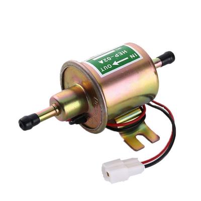 China 12V 24V 1.2A HEP-02A Universal Automotive Agricultural Vehicle Electronic Fuel Pump Japanese Cars for sale