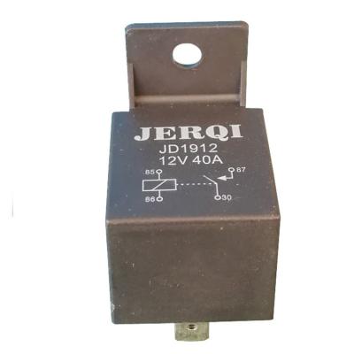 China 12V 24V 4pin 30A 40A 60A 80A Waterproof Car Headlight Relay JD1912 Car Starting Relay JD1912 for sale