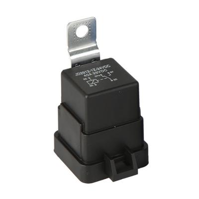 China 12v sealed 24V 40A 5pin 4pin sealed auto relay 14AWG wire waterproof relay for sale