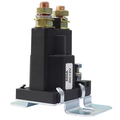 China 500A 12V 24V Vehicle Starter Relay Car Battery Starter Relay Epoxy Agricultural Solenoid Switch for sale