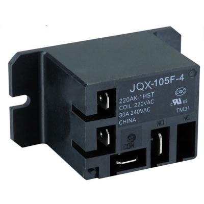 China T92 30A 40A 220VAC Power Relay JQX-105F 4pin 5pin Sealed Electromagnetic Relay for sale