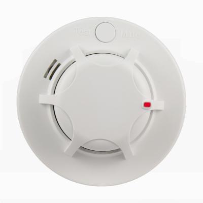 China 360 Degree Sensor Fire Alarm Indoor Infrared Smoke Detector Tamper Alarm 9VDC 12VDC 24VDC 110VAC 220VAC for sale