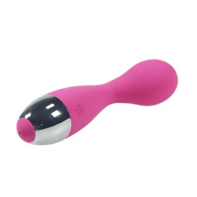 China Waterproof And Powerful 10 Frequencies Vibrating Mini Vibrator Rechargeable Electric Sex Toys For Women for sale