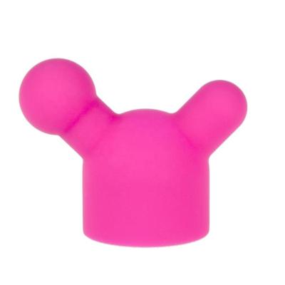 China Mickey Silicone Mini Body Vibrator Soft Massage Wand Attachment For Acupressure Accessories For 3 Day Iwand Mini One Year NC; GUA 33g for sale