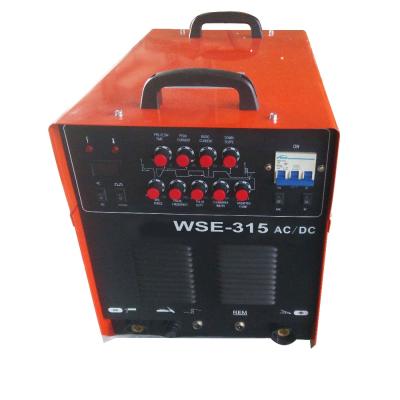 China Construction worksÂ   AC 10 head sihip WSE-315 380v premium 3 PHASE 50/60hz 9kva 56v 570*370*470mm TIG pure aluminum welding machine for sale