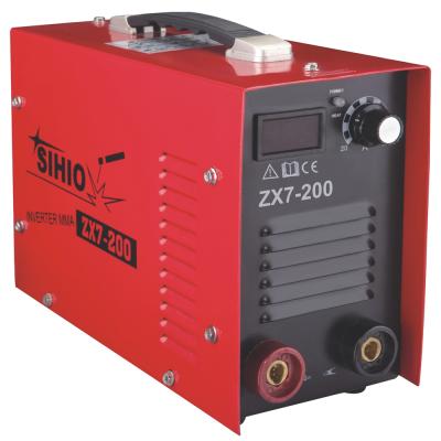 China Machinery Repair Shops Top 10 Sihio Premium 1 Phase 50/60hz Fan Cooling Inverter Stick Arc Force Hot Start zx7-200 MOS Muttahida Majlis-e-Amal Welding Machine of CC the anti for sale