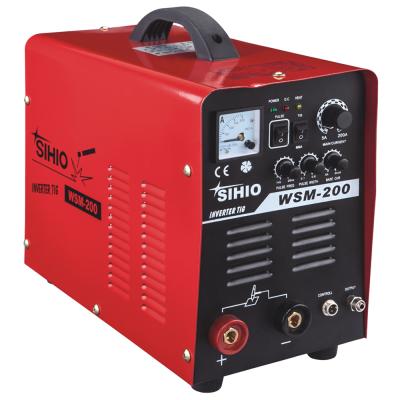 China Professional Portable Muttahida Majlis-e-Amal /ARC Muttahida Majlis-e-Amal Inverter DC Inverter Muttahida Majlis-e-Amal /ARC Welding Machine SIHIO Mini Welder (MIG-200D) ) for sale