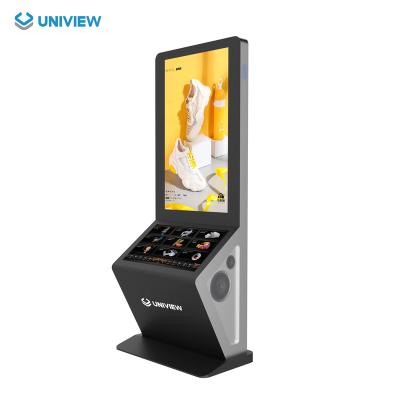 China Indoor Multimedia Kiosk Tabletop LCD Floor Stand Digital Signage And Outdoor Interactive Displays Touch Screen Advertising Players 27