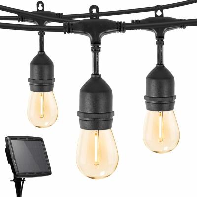 China Outdoor Outdoor LED Lights, 96FT IP65 Commercial Grade Heavy Duty Decoration S14 String Festoon for sale