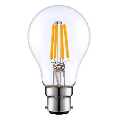 China Hotel Filament Lamp Cover 4 Filaments Dimmable Led Clear Bulb With E26 Base/E27/B22 Hot Sale for sale