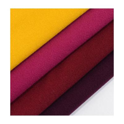 China 88 Durable Custom Polyester 12 Spandex Double Face Brushed Polyester Fabric Microfiber Poly Fabric for sale