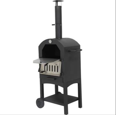 China Easily Assembled Stainless Steel Grill Wood Fire Smokeless Outdoor Pizza Oven for sale