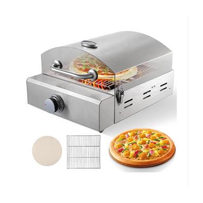 China Morden Manufacturer Supplier Silver White Multifunctional Pizza BBQ Tabletop Grills for sale