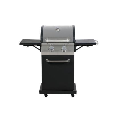 China New Cheap Morden Style Lower Prices Dine Together Two Stoves Gas Commercial Barbecue Grill for sale