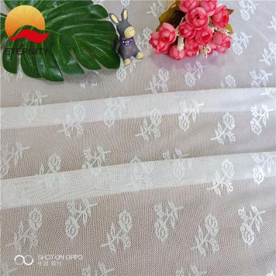 China Sustainable Rose Type Fabric Mesh Dress Lace For Clothes M1233 145cm for sale