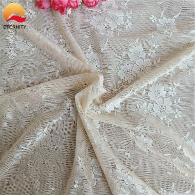 China African lace knitted 150cm wide workable brocade lace fabric for tablecloths, scarves, panties, bedsheets bikini M1540 for sale