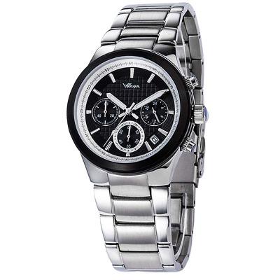 China Chronograph Stainless Steel Man's Luxury Japan Watches Mens for sale