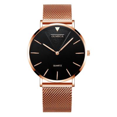 China Automatic Date OLMECA 0859 Simple Casual Style Alloy Watch Band Women Watch Branded Watches for sale