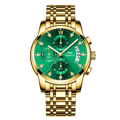 China Luxury Watches Automatic Chronograph Actions Chronograph Wristwatch Diamond Dial For Men Quartz Watch Gold Date Ralogio Masculino for sale