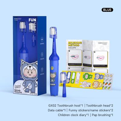 China Hot Selling Kids Sonic Cartoon  Electric Toothbrush For Kids Baby Sonic Toothbrush Te koop