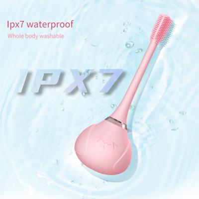 中国 Wholesale OEM Inductive Wireless Charging IPX7 Waterproof Two Stages Brush Head Electric Toothbrush 販売のため